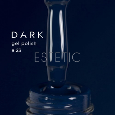 Гель-лак Dark gel polish 23 темно-синий, 6 мл