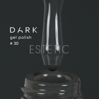 Гель-лак Dark gel polish  30 зеленый хаки, 6 мл