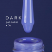 Гель-лак Dark gel polish  74 волошковий, 6 мл