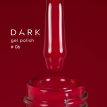 Гель-лак Dark gel polish  06 червоний китайський, 6 мл