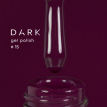 Гель-лак Dark gel polish  15 спелая слива, 6 мл