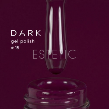 Гель-лак Dark gel polish  15 стигла слива, 6 мл