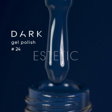 Гель-лак Dark gel polish  24 синий морской, 6 мл