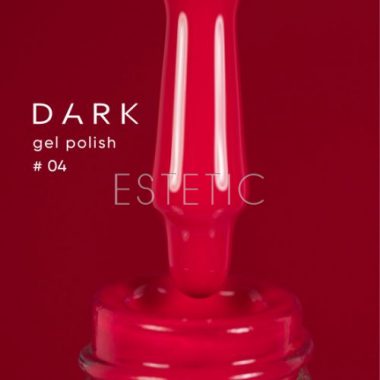 Гель-лак Dark gel polish  04 червоний,6 мл