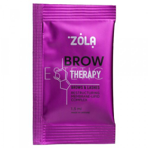 Реструктуризуючий мембранно-ліпідний комплекс для брів ZOLA Brow Therapy 1,5 мл, сашет