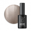 Гель-лак ADORE Gel Polish Cat’s Eye Mm-07 витражный, кошачий глаз серебристо-серый, 8 мл