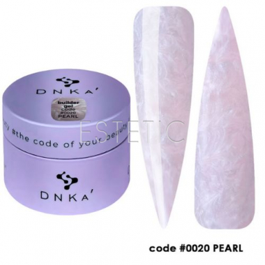 Гель DNKa Builder Gel #0020 Pearl розовая жемчужина, 30 мл