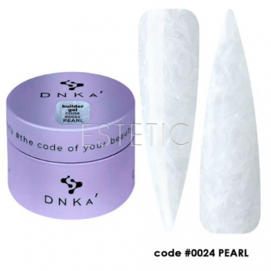 Гель DNKa Builder Gel #0024 Pearl белая жемчужина, 30 мл