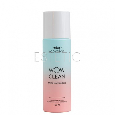 Профессиональный очищающий тоник для глаз ZOLA x WowBrow WOW Clean, 120 мл