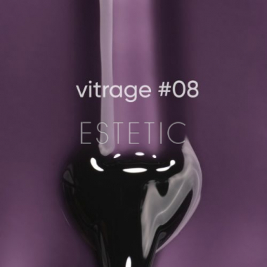 Гель-лак Dark Gel Polish Vitrage 08 вітражний, 6 мл