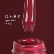 Гель-лак Dark gel polish 140, 6 мл