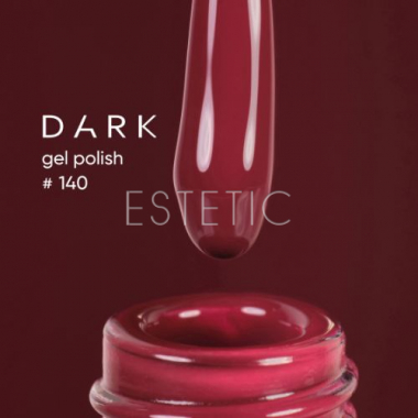 Гель-лак Dark gel polish 140, 6 мл