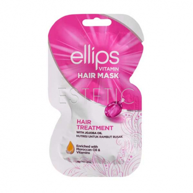 Маска для волос Ellips Hair Treatment Терапия с маслом Жожоба, 20г