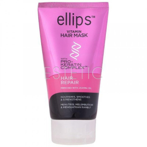 Маска для волос Ellips Vitamin Hair mask Repair Pro-keratin Восстановление, 120гр