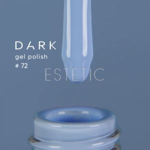 Гель-лак Dark gel polish  72 блакитний холодний, 6 мл