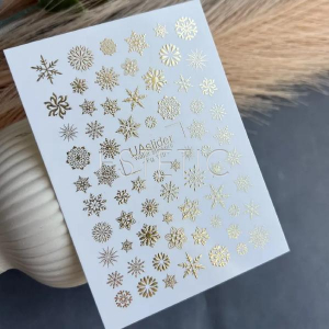 Слайдер-дизайн UAslider 119, фольга золото, сніжинки