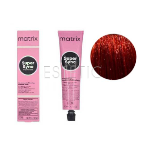 Фарба для волосся без аміаку MATRIX Super Sync Pre-Bonded 6RC+, 90 мл