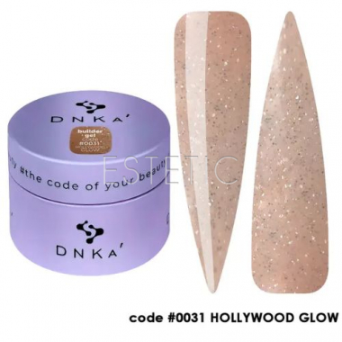 Гель DNKa Builder Gel #0031 Hollywood Glow, 30 мл