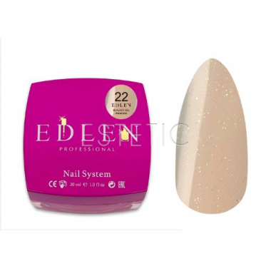 Гель для нарощування EDLEN Builder gel №22 Princess,30 мл