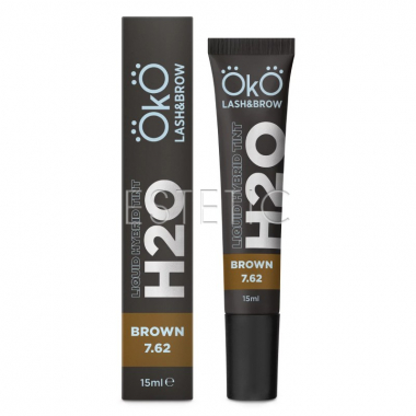 Краска для бровей и ресниц OKO Liquid Hybrid Tint H20 Brown 7.62, 15 мл