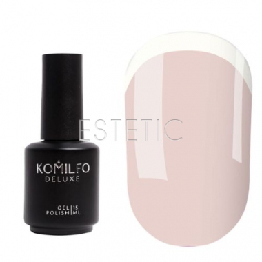 Komilfo Color Base French 017 камуфлирующая база бежево-лиловый, 15 мл