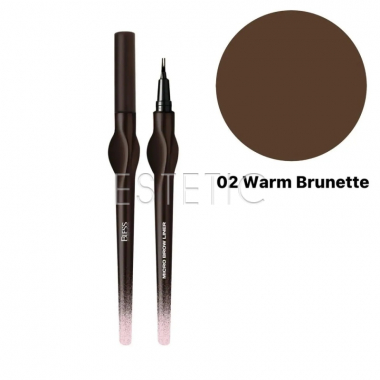 Маркер для бровей Bless Beauty Micro Brow Liner 02 Warm Brunette, 0,5 г