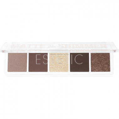 Тени для век 5 тонов Bless Beauty Matte & Shimmer 06 Ash, палетка 9,8 г