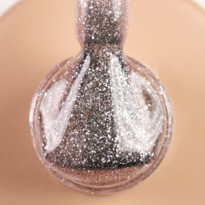 База DARK Pro base Shine 16 бежево-розовая полупрозрачная с роскошным бриллиантовым шиммером, 15 мл