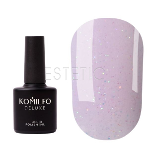 Топ для гель-лака Komilfo Violet Diamond Top с блестками, 8 мл