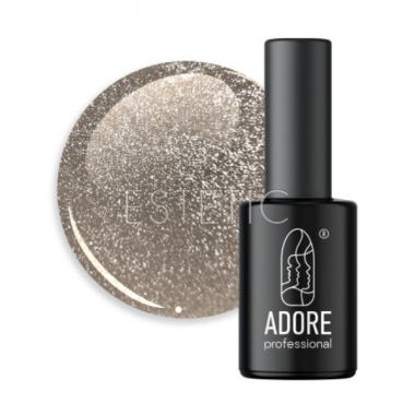 Гель-лак ADORE Cat’s Eye C-07 Crystal Flash кошачий глаз,8мл