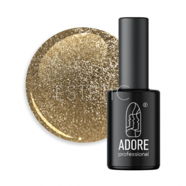 Гель-лак ADORE Cat’s Eye C-08 Crystal Flash кошачий глаз,8мл