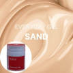 Гель для ногтей Easy Everyday Gel sand моделирующий песочный, 30 мл