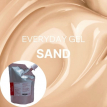 Гель для нігтів Easy Everyday Gel sand моделюючий пісочний, 90 мл