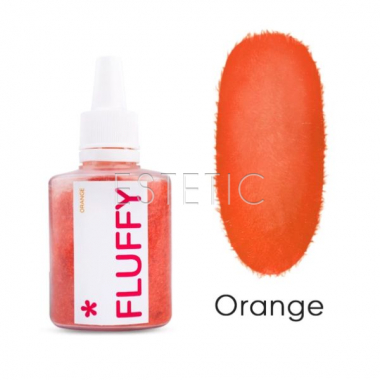 Оксамитова пудра для нігтів Easy Fluffy Orange помаранчева, 3 г