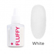 Оксамитова пудра для нігтів Easy Fluffy White біла, 3 г