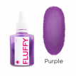 Оксамитова пудра для нігтів Easy Fluffy Purple фіолетова, 3 г