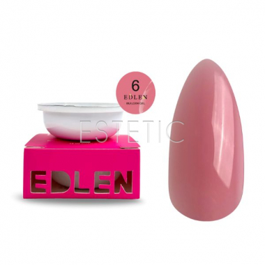 Гель для нігтів EDLEN Builder gel 06, Змінний картридж, 15 мл