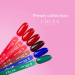 Фото 2 - Гель-лак EDLEN Presets Color №3 витражный вишневый, 9 мл