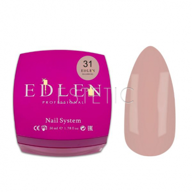 Гель для ногтей Builder gel Edlen №31 Office 50 мл