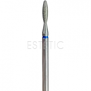 Edlen Фреза алмазная Edlen Flame 021 Blue Point end (пламя, синяя, заостренная)
