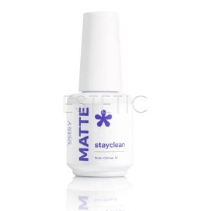 Матовий топ для гель-лаку Easy StayClean Matte top, 15 мл