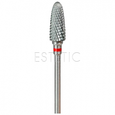 Твердосплавная фреза Edlen Corn Red 6x14 мм (кукуруза, красная)