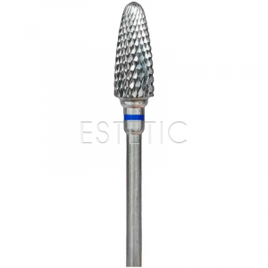 Фреза твердосплавна Edlen Corn Blue 6x15 мм (кукурудза, синя)