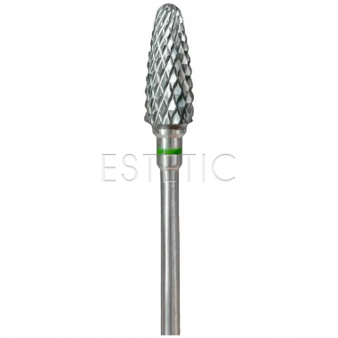 Твердосплавная фреза Edlen Corn Green 6x14 мм (кукуруза, зеленая)