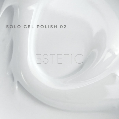 Однофазный гель-лак Touch Solo Gel Polish 02 белый, 9 мл