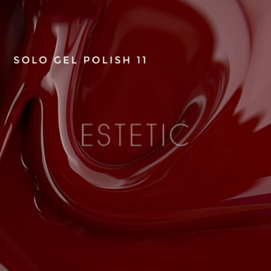 Однофазный гель-лак Touch Solo Gel Polish 11 вишневый, 9 мл