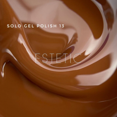 Однофазный гель-лак Touch Solo Gel Polish 13 коричневый, 9 мл