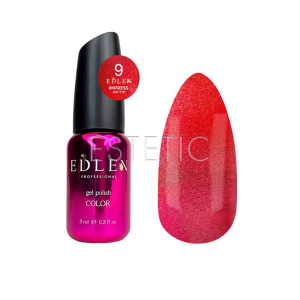 Гель-лак Edlen Impress cat eye 9, 9 мл кришталеве котяче око