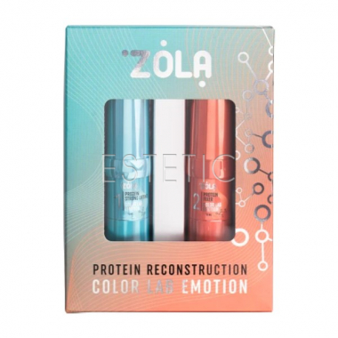 Набор для ламинирования ZOLA Color Lab Emotion Brow&Lash Protein Reconstruction System, 2x10 мл