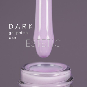 Гель-лак Dark gel polish  68 ніжний світло-ліловий, 6 мл